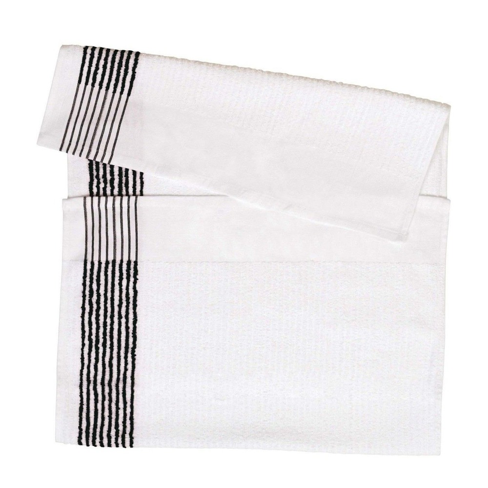 Tour caddy‎ golf towel 44"x22" White Black Stripes PGA Tour Caddy Towel McArthur